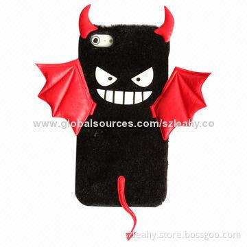 Nice appearance PC+cloth case for iPhone 5/5S